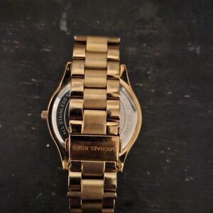 Gold Michael Kors watch